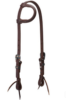 Weaver™ Working Tack Chevron Designer Hardware Sliding Ear Headstall