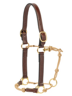 Weaver™ Kalley Krickeberg Leather & Rope Combination Horseman's Halter