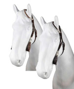 Horze Western Single Ear Rawhide Headstall