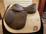 Used 17.5" Arena Close Contact Saddle M ADJ