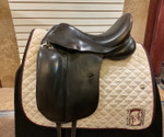 Used 17" Equation Dressage Saddle XW
