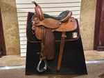 Used 16" Debra Sibley Barrel Western Saddle