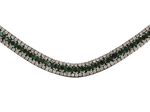 Lumiere Emerald Crystal Browband