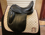 Used 17" Ryder Excellence Monoflap Dressage Saddle MW
