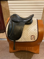Used 17.5" JC Saddlery Dressage Saddle MW
