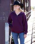 Cinch® 1/4 Zip Pullover Hoodie - Purple