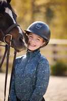 Kerrits® Youth Traverse Quarter Zip Fleece Tech Top