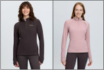 LeMieux® Frances Quarter Zip Fleece Top