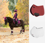 LeMieux® Suede Close Contact Saddle Pad