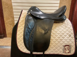 Used 18" Black Country Dressage Saddle M