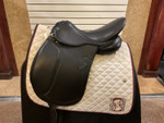 Demo 17.5" HDR Dresseur Dressage Saddle M ADJ