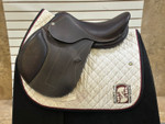 Used 16.5" M. Toulouse Bretta Close Contact Saddle ADJ