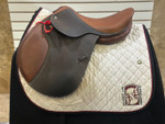 Used 15.5" Beval Artisan Close Contact Saddle MW