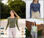 TKEQ The Kennedy Seamless Long Sleeve Top