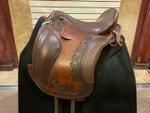 Used 17.5" DP El Campo Shorty Baroque Saddle ADJ
