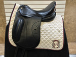 Used 17" Passier Grand Prix Special Monoflap Dressage Saddle W