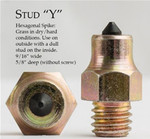 Stud "Y" Hexagonal Spike Stud