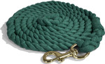 Intrepid Cotton Lead Rope with Snap - Hunter Green Intrepid Cotton Lead Rope with Snap - Hunter Green