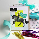 Birthday Parade Equestrian Greeting Card