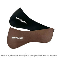 ThinLine® Plus+ English Trim-to-Fit Saddle Fitting Shims (Pair) - (1/4) 6.4mm