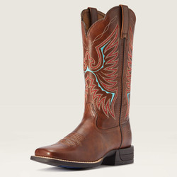 Ariat® Rockdale Western Boot - Naturally Distressed Brown