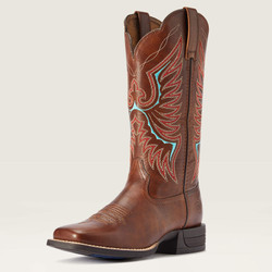 Ariat® Women's Rockdale Western Boot - Naturally Distressed Brown