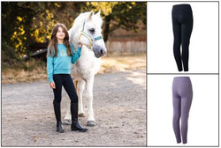 Horze Kaylee Youth Full Seat Tights