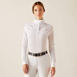 Ariat® Sunstopper 3.0 Pro Show Shirt - White/Kamron