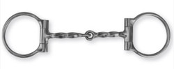 Myler Bits® Western Dee with Square Slow Twist Snaffle - 5"