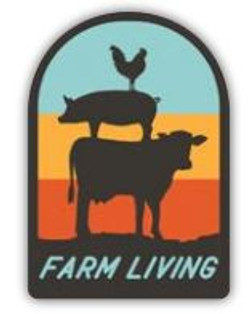 Farm Living - Sticker