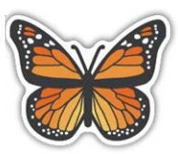 Monarch Butterfly - Sticker