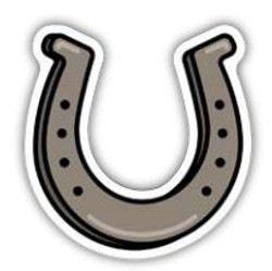 Horseshoe - Sticker