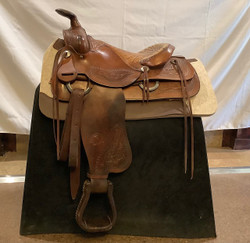 Used 15" Hereford Western Saddle
