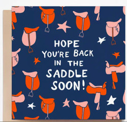 Mare Modern Goods: Back In The Saddle Card