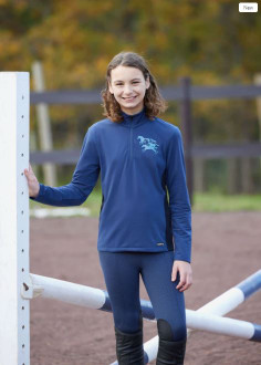 Kerrits® Kids In Stride Quarter Zip Fleece Tech Top