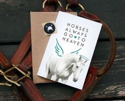 Condolences Equestrian Sympathy Card