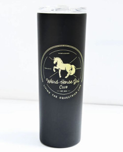 Spiced Equestrian Weird Horse Girl Club Travel Tumbler