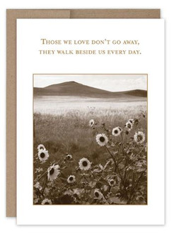 Shannon Martin Design: Walk Beside Us Sympathy Card