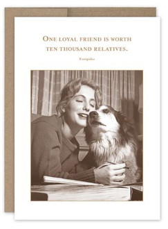 Shannon Martin Design: One Loyal Friend Friendship Card