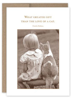 Shannon Martin Design: Love of a Cat Friendship Card