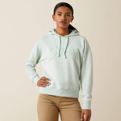 Ariat® Just Hoodie - Beach Glass Heather