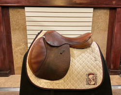 Used 17.5" County Stabilizer XTR Close Contact Saddle W