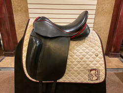 Used 17.5" County Fusion Dressage Saddle WXW