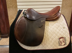 Used 17.5" Pessoa Close Contact Saddle M