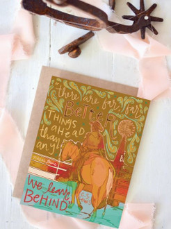 Tirzah Lane Art Better Things Ahead Western Card