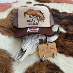 Ranchy Roan Boutique Trucker Hat - Salty Mama Ranchy Roan Boutique Trucker Hat - Salty Mama