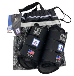 Majyk Equipe® 4 Pack Elite XC Boots - Black