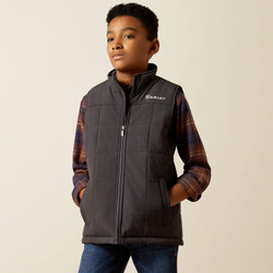Ariat® Youth Crius Insulated Vest - Phantom Heather