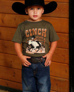 Cinch® Toddler Mutton Buster Tee - Olive