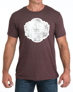 Cinch® Men's Graphic Tee - Purple